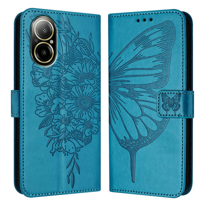 Embossed Butterfly Leather Phone Case, For Realme 12 5G Global, For Realme Note 50 4G Global / C51 4G, For Realme 12 Pro 5G / 12 Pro+ 5G Global, For Realme C67 4G Global, For Realme C67 5G India/Narzo 60x Global, For Realme 11 4G Global                ...