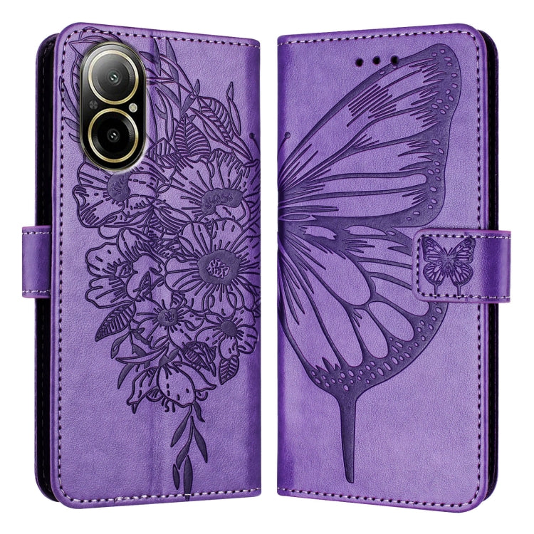 Embossed Butterfly Leather Phone Case, For Realme 12 5G Global, For Realme Note 50 4G Global / C51 4G, For Realme 12 Pro 5G / 12 Pro+ 5G Global, For Realme C67 4G Global, For Realme C67 5G India/Narzo 60x Global, For Realme 11 4G Global                ...