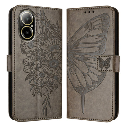 Embossed Butterfly Leather Phone Case, For Realme 12 5G Global, For Realme Note 50 4G Global / C51 4G, For Realme 12 Pro 5G / 12 Pro+ 5G Global, For Realme C67 4G Global, For Realme C67 5G India/Narzo 60x Global, For Realme 11 4G Global                ...