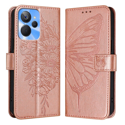 Embossed Butterfly Leather Phone Case, For Realme 10T 5G / 10s 5G / 9i 5G India, For Realme C30 4G/C30s/Narzo 50i Prime, For Realme GT Neo 3T, For Realme V23 / Narzo 50 5G, For Realme C20 / C11 2021 / C21, For Realme C21Y, For Realme C17 / 7i