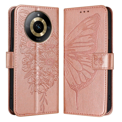 Embossed Butterfly Leather Phone Case, For Realme 12 5G Global, For Realme Note 50 4G Global / C51 4G, For Realme 12 Pro 5G / 12 Pro+ 5G Global, For Realme C67 4G Global, For Realme C67 5G India/Narzo 60x Global, For Realme 11 4G Global                ...