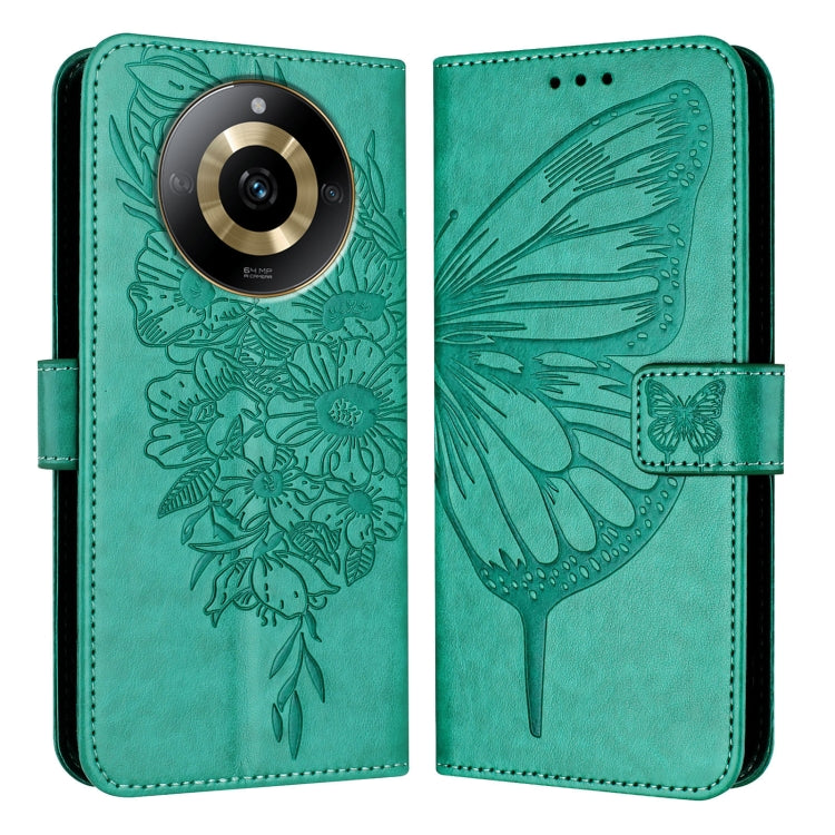 Embossed Butterfly Leather Phone Case, For Realme 12 5G Global, For Realme Note 50 4G Global / C51 4G, For Realme 12 Pro 5G / 12 Pro+ 5G Global, For Realme C67 4G Global, For Realme C67 5G India/Narzo 60x Global, For Realme 11 4G Global                ...