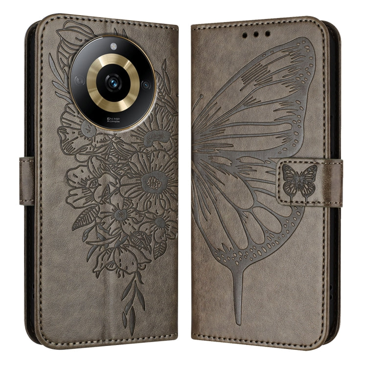 Embossed Butterfly Leather Phone Case, For Realme 12 5G Global, For Realme Note 50 4G Global / C51 4G, For Realme 12 Pro 5G / 12 Pro+ 5G Global, For Realme C67 4G Global, For Realme C67 5G India/Narzo 60x Global, For Realme 11 4G Global                ...