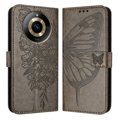 Embossed Butterfly Leather Phone Case, For Realme 12 5G Global, For Realme Note 50 4G Global / C51 4G, For Realme 12 Pro 5G / 12 Pro+ 5G Global, For Realme C67 4G Global, For Realme C67 5G India/Narzo 60x Global, For Realme 11 4G Global                ...