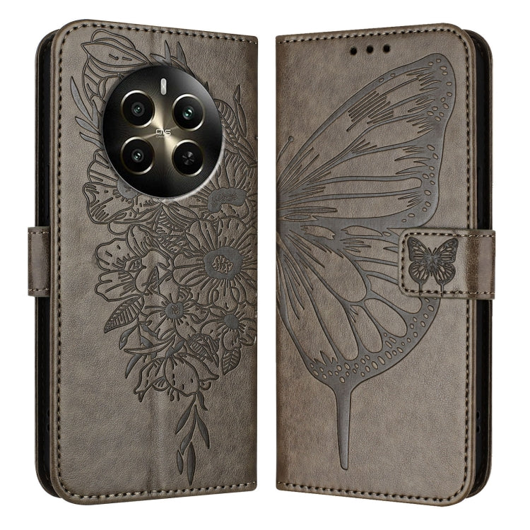Embossed Butterfly Leather Phone Case, For Realme C71 4G Global, For Realme Neo7 Turbo 5G, For Realme V70 / 14x Global / C75 5G, For Realme Narzo 80 Pro / 14 Pro 5G India, For Realme 14 5G Global / P3 5G India, For Realme 14 Pro+, For Realme 14 Pro    ...