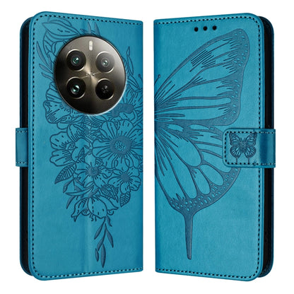 Embossed Butterfly Leather Phone Case, For Realme 12 5G Global, For Realme Note 50 4G Global / C51 4G, For Realme 12 Pro 5G / 12 Pro+ 5G Global, For Realme C67 4G Global, For Realme C67 5G India/Narzo 60x Global, For Realme 11 4G Global                ...