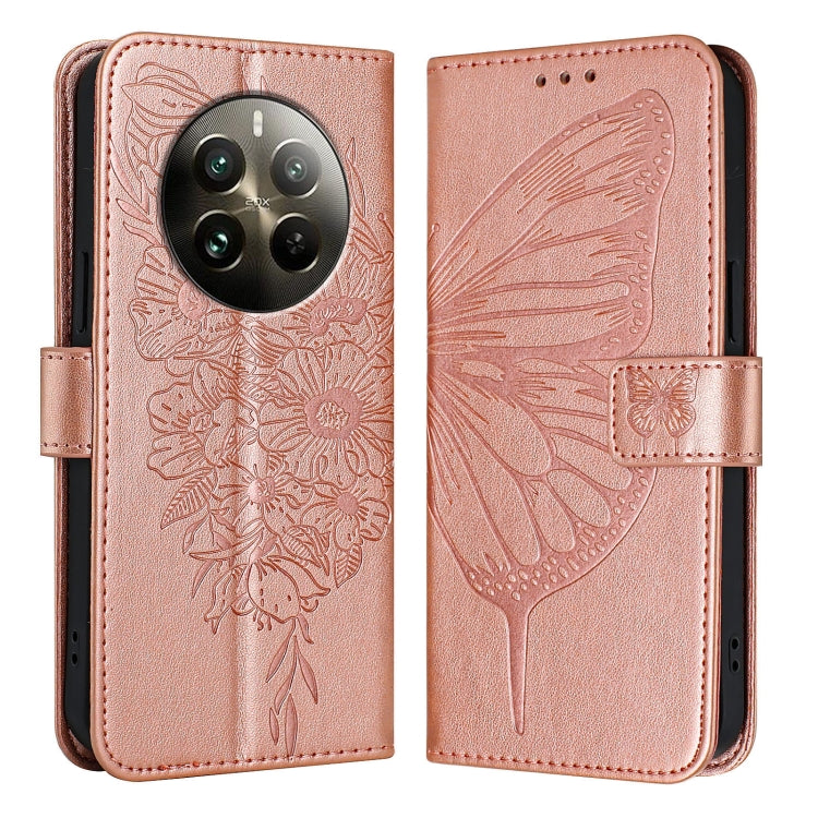 Embossed Butterfly Leather Phone Case, For Realme 12 5G Global, For Realme Note 50 4G Global / C51 4G, For Realme 12 Pro 5G / 12 Pro+ 5G Global, For Realme C67 4G Global, For Realme C67 5G India/Narzo 60x Global, For Realme 11 4G Global                ...