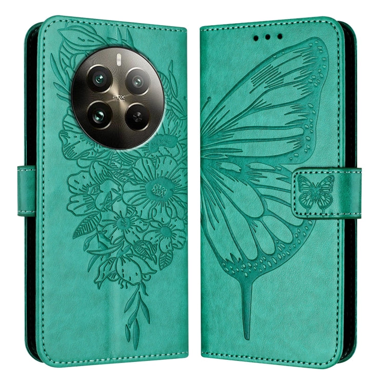 Embossed Butterfly Leather Phone Case, For Realme 12 5G Global, For Realme Note 50 4G Global / C51 4G, For Realme 12 Pro 5G / 12 Pro+ 5G Global, For Realme C67 4G Global, For Realme C67 5G India/Narzo 60x Global, For Realme 11 4G Global                ...