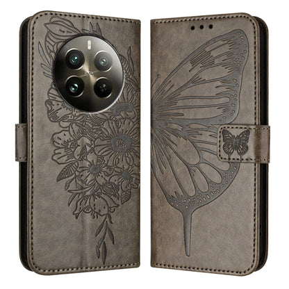 Embossed Butterfly Leather Phone Case, For Realme 12 5G Global, For Realme Note 50 4G Global / C51 4G, For Realme 12 Pro 5G / 12 Pro+ 5G Global, For Realme C67 4G Global, For Realme C67 5G India/Narzo 60x Global, For Realme 11 4G Global                ...