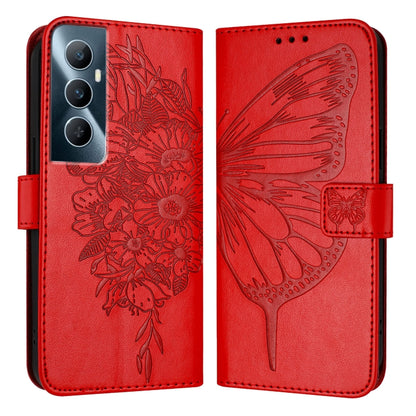 Embossed Butterfly Leather Phone Case, For Realme 12 5G Global, For Realme Note 50 4G Global / C51 4G, For Realme 12 Pro 5G / 12 Pro+ 5G Global, For Realme C67 4G Global, For Realme C67 5G India/Narzo 60x Global, For Realme 11 4G Global                ...