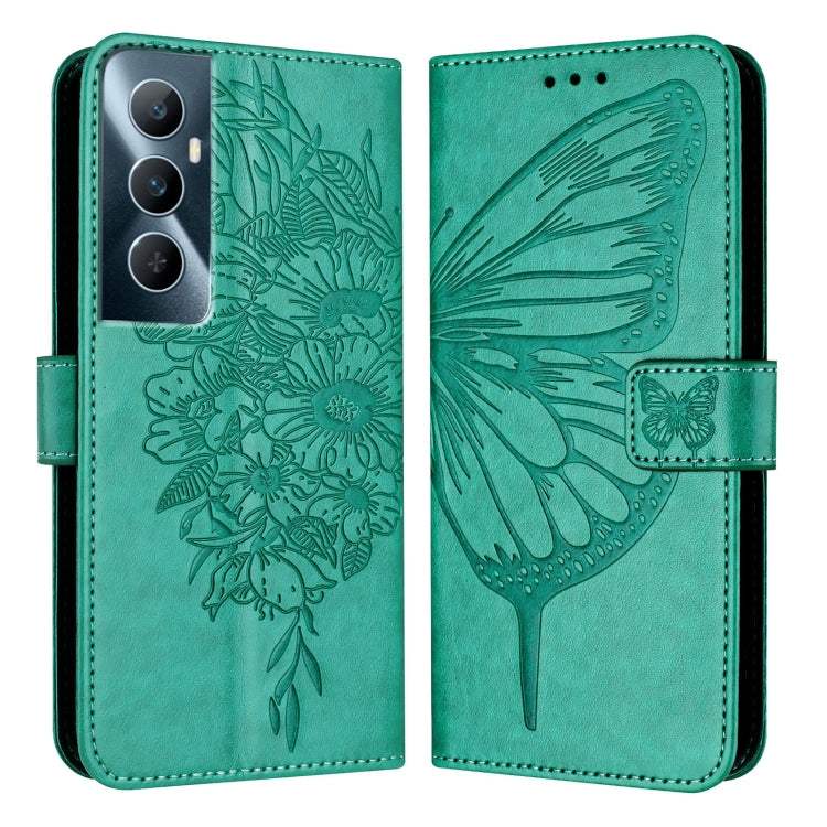 Embossed Butterfly Leather Phone Case, For Realme 12 5G Global, For Realme Note 50 4G Global / C51 4G, For Realme 12 Pro 5G / 12 Pro+ 5G Global, For Realme C67 4G Global, For Realme C67 5G India/Narzo 60x Global, For Realme 11 4G Global                ...