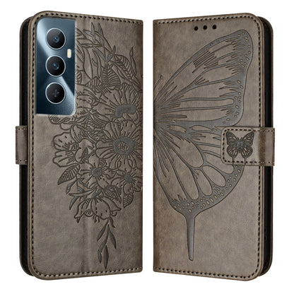 Embossed Butterfly Leather Phone Case, For Realme 12 5G Global, For Realme Note 50 4G Global / C51 4G, For Realme 12 Pro 5G / 12 Pro+ 5G Global, For Realme C67 4G Global, For Realme C67 5G India/Narzo 60x Global, For Realme 11 4G Global                ...