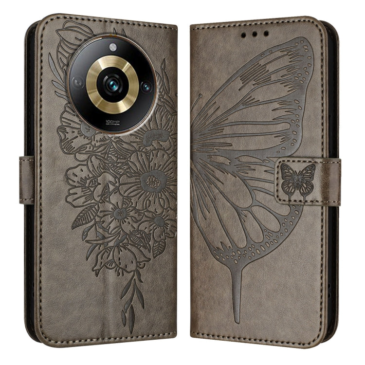 Embossed Butterfly Leather Phone Case, For Realme 12 5G Global, For Realme Note 50 4G Global / C51 4G, For Realme 12 Pro 5G / 12 Pro+ 5G Global, For Realme C67 4G Global, For Realme C67 5G India/Narzo 60x Global, For Realme 11 4G Global                ...