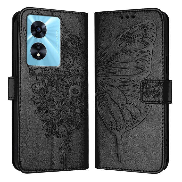 Embossed Butterfly Leather Phone Case, For Realme 10T 5G / 10s 5G / 9i 5G India, For Realme C30 4G/C30s/Narzo 50i Prime, For Realme GT Neo 3T, For Realme V23 / Narzo 50 5G, For Realme C20 / C11 2021 / C21, For Realme C21Y, For Realme C17 / 7i