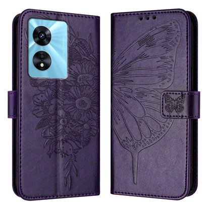 Embossed Butterfly Leather Phone Case, For Realme 10T 5G / 10s 5G / 9i 5G India, For Realme C30 4G/C30s/Narzo 50i Prime, For Realme GT Neo 3T, For Realme V23 / Narzo 50 5G, For Realme C20 / C11 2021 / C21, For Realme C21Y, For Realme C17 / 7i