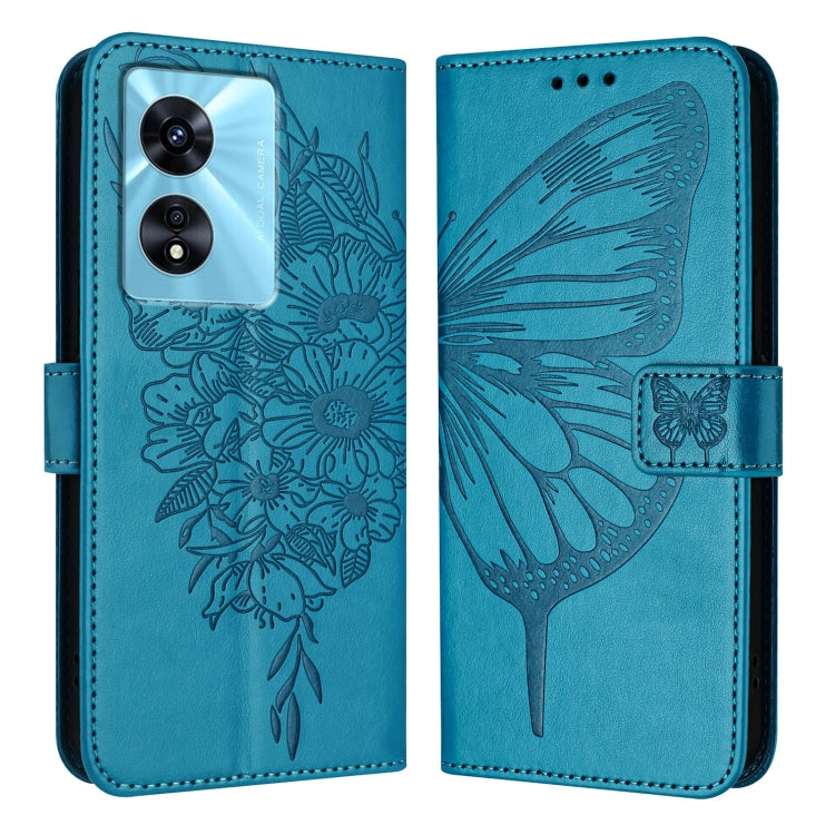 Embossed Butterfly Leather Phone Case, For Realme 10T 5G / 10s 5G / 9i 5G India, For Realme C30 4G/C30s/Narzo 50i Prime, For Realme GT Neo 3T, For Realme V23 / Narzo 50 5G, For Realme C20 / C11 2021 / C21, For Realme C21Y, For Realme C17 / 7i