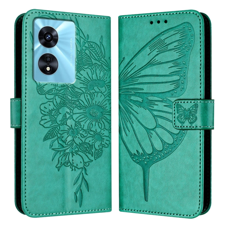 Embossed Butterfly Leather Phone Case, For Realme 10T 5G / 10s 5G / 9i 5G India, For Realme C30 4G/C30s/Narzo 50i Prime, For Realme GT Neo 3T, For Realme V23 / Narzo 50 5G, For Realme C20 / C11 2021 / C21, For Realme C21Y, For Realme C17 / 7i