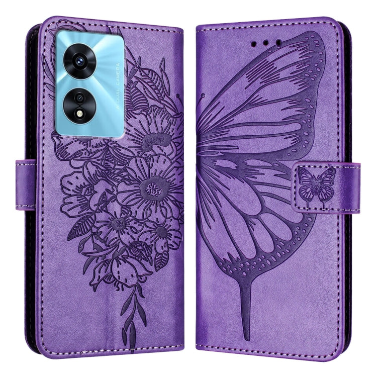 Embossed Butterfly Leather Phone Case, For Realme 10T 5G / 10s 5G / 9i 5G India, For Realme C30 4G/C30s/Narzo 50i Prime, For Realme GT Neo 3T, For Realme V23 / Narzo 50 5G, For Realme C20 / C11 2021 / C21, For Realme C21Y, For Realme C17 / 7i