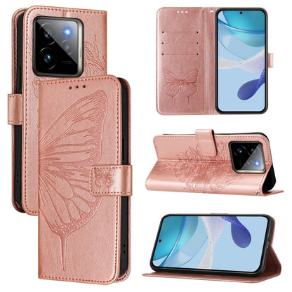 Embossed Butterfly Leather Phone Case, For Realme C71 4G Global, For Realme Neo7 Turbo 5G, For Realme V70 / 14x Global / C75 5G, For Realme Narzo 80 Pro / 14 Pro 5G India, For Realme 14 5G Global / P3 5G India, For Realme 14 Pro+, For Realme 14 Pro    ...