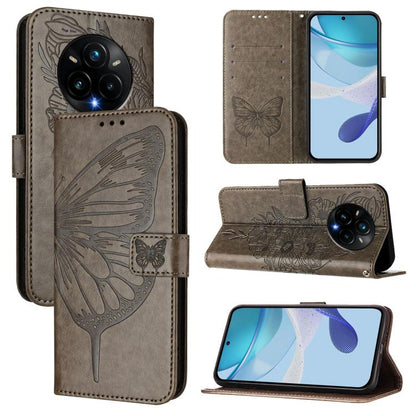 Embossed Butterfly Leather Phone Case, For Realme C71 4G Global, For Realme Neo7 Turbo 5G, For Realme V70 / 14x Global / C75 5G, For Realme Narzo 80 Pro / 14 Pro 5G India, For Realme 14 5G Global / P3 5G India, For Realme 14 Pro+, For Realme 14 Pro    ...