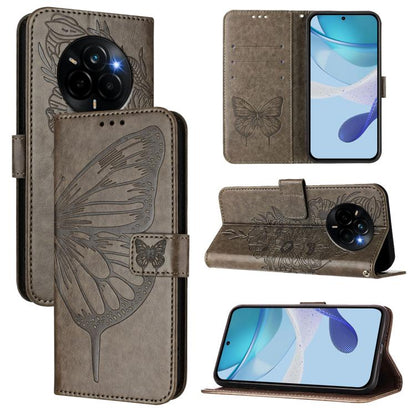 Embossed Butterfly Leather Phone Case, For Realme C71 4G Global, For Realme Neo7 Turbo 5G, For Realme V70 / 14x Global / C75 5G, For Realme Narzo 80 Pro / 14 Pro 5G India, For Realme 14 5G Global / P3 5G India, For Realme 14 Pro+, For Realme 14 Pro    ...