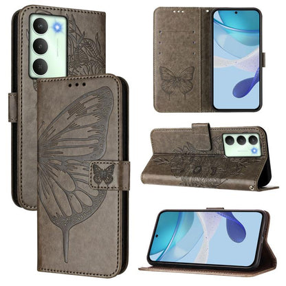 Embossed Butterfly Leather Phone Case, For Realme C71 4G Global, For Realme Neo7 Turbo 5G, For Realme V70 / 14x Global / C75 5G, For Realme Narzo 80 Pro / 14 Pro 5G India, For Realme 14 5G Global / P3 5G India, For Realme 14 Pro+, For Realme 14 Pro    ...