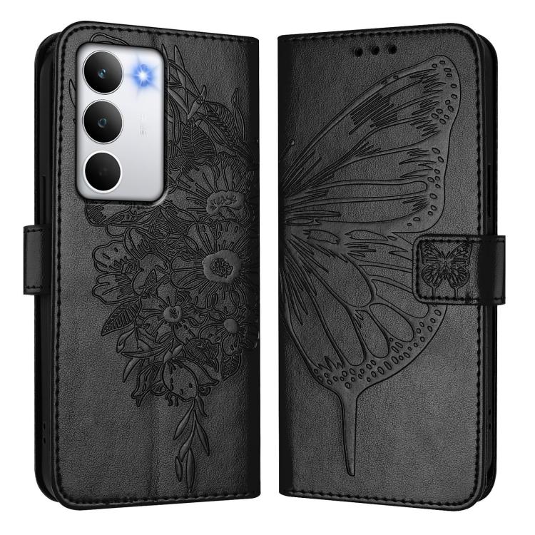 Embossed Butterfly Leather Phone Case, For Realme C71 4G Global, For Realme Neo7 Turbo 5G, For Realme V70 / 14x Global / C75 5G, For Realme Narzo 80 Pro / 14 Pro 5G India, For Realme 14 5G Global / P3 5G India, For Realme 14 Pro+, For Realme 14 Pro    ...