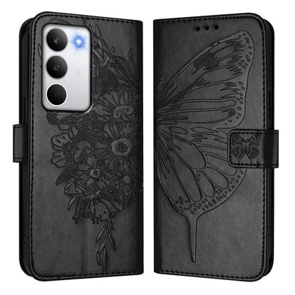 Embossed Butterfly Leather Phone Case, For Realme C71 4G Global, For Realme Neo7 Turbo 5G, For Realme V70 / 14x Global / C75 5G, For Realme Narzo 80 Pro / 14 Pro 5G India, For Realme 14 5G Global / P3 5G India, For Realme 14 Pro+, For Realme 14 Pro    ...