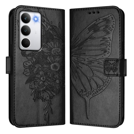 Embossed Butterfly Leather Phone Case, For Realme C71 4G Global, For Realme Neo7 Turbo 5G, For Realme V70 / 14x Global / C75 5G, For Realme Narzo 80 Pro / 14 Pro 5G India, For Realme 14 5G Global / P3 5G India, For Realme 14 Pro+, For Realme 14 Pro    ...