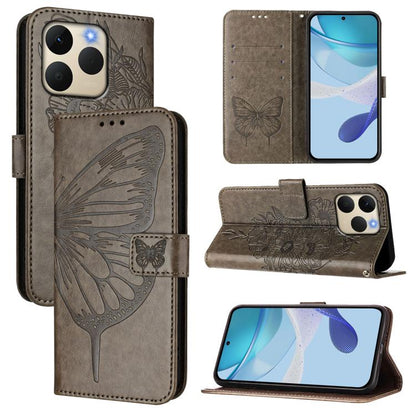 Embossed Butterfly Leather Phone Case, For Realme P4x 5G / OnePlus Nord CE6 Lite, For Realme 16T 5G Global, For Realme C100 5G / C85 5G Global, For Realme 16 Pro+ 5G Global, For Realme 16 Pro 5G Global, For Realme Note 70 4G / 70T 4G                   ...