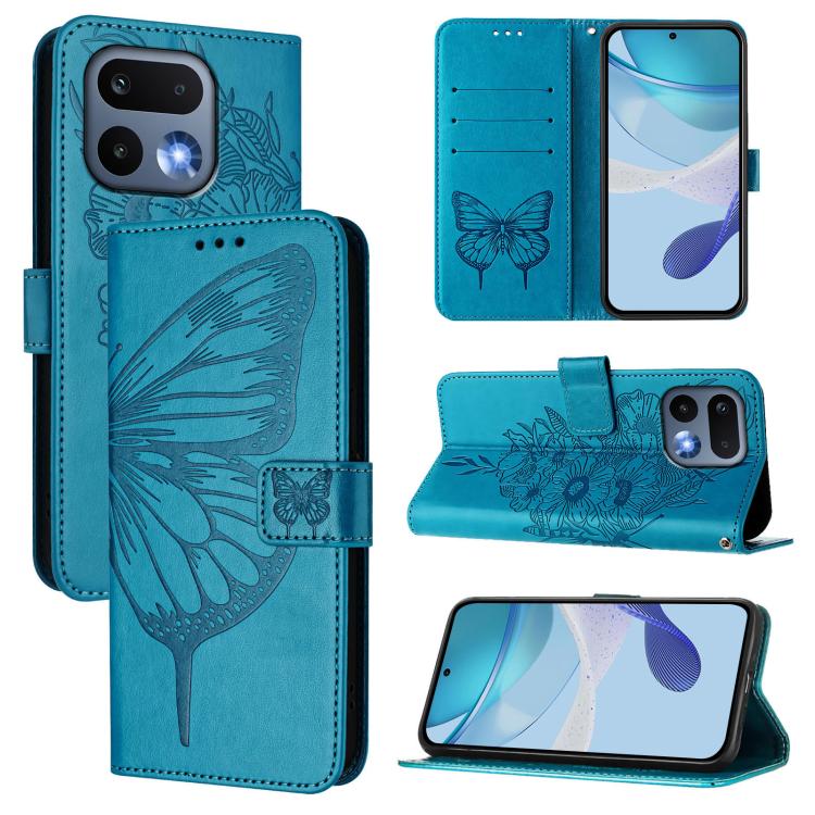 Embossed Butterfly Leather Phone Case, For Realme P4x 5G / OnePlus Nord CE6 Lite, For Realme 16T 5G Global, For Realme C100 5G / C85 5G Global, For Realme 16 Pro+ 5G Global, For Realme 16 Pro 5G Global, For Realme Note 70 4G / 70T 4G                   ...