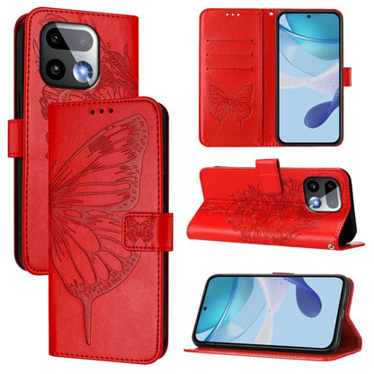 Embossed Butterfly Leather Phone Case, For Realme P4x 5G / OnePlus Nord CE6 Lite, For Realme 16T 5G Global, For Realme C100 5G / C85 5G Global, For Realme 16 Pro+ 5G Global, For Realme 16 Pro 5G Global, For Realme Note 70 4G / 70T 4G                   ...