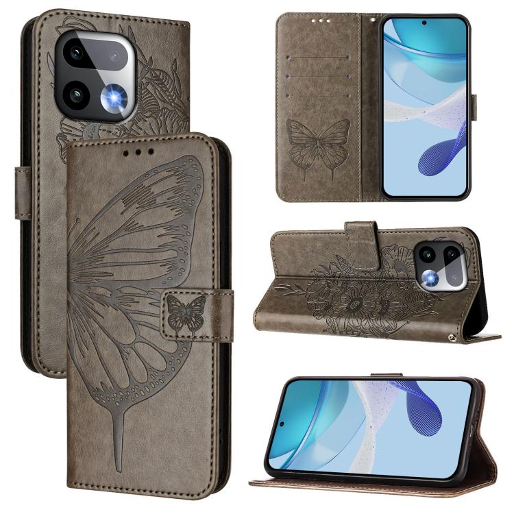 Embossed Butterfly Leather Phone Case, For Realme P4x 5G / OnePlus Nord CE6 Lite, For Realme 16T 5G Global, For Realme C100 5G / C85 5G Global, For Realme 16 Pro+ 5G Global, For Realme 16 Pro 5G Global, For Realme Note 70 4G / 70T 4G                   ...