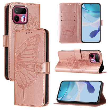 Embossed Butterfly Leather Phone Case, For Realme P4x 5G / OnePlus Nord CE6 Lite, For Realme 16T 5G Global, For Realme C100 5G / C85 5G Global, For Realme 16 Pro+ 5G Global, For Realme 16 Pro 5G Global, For Realme Note 70 4G / 70T 4G                   ...