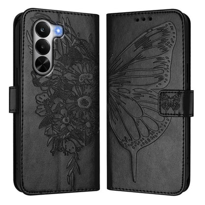 Embossed Butterfly Leather Phone Case, For Realme P4x 5G / OnePlus Nord CE6 Lite, For Realme 16T 5G Global, For Realme C100 5G / C85 5G Global, For Realme 16 Pro+ 5G Global, For Realme 16 Pro 5G Global, For Realme Note 70 4G / 70T 4G                   ...