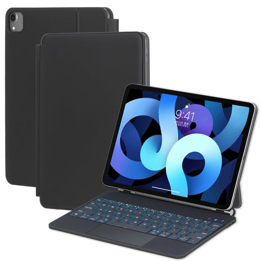 Touchpad Bluetooth-toetsenbord leren tablethoes, voor iPad Air 11 2025 / 2024 / Pro 11 2022