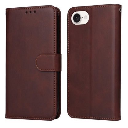 Classic Calf Texture Flip Leather Phone Case, For iPhone 17e / 16e, For iPhone 17 Pro Max, For iPhone 17 Pro, For iPhone 17, For iPhone Air, For iPhone 16 Pro Max, For iPhone 16 Pro, For iPhone 16 Plus, For iPhone 16