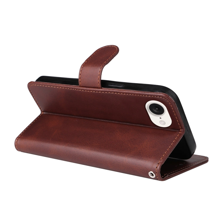Classic Calf Texture Flip Leather Phone Case, For iPhone 17e / 16e, For iPhone 17 Pro Max, For iPhone 17 Pro, For iPhone 17, For iPhone Air, For iPhone 16 Pro Max, For iPhone 16 Pro, For iPhone 16 Plus, For iPhone 16