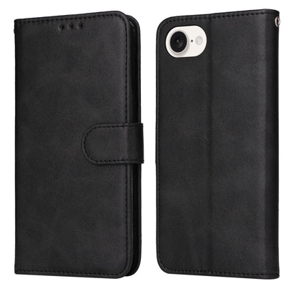 Classic Calf Texture Flip Leather Phone Case, For iPhone 17e / 16e, For iPhone 17 Pro Max, For iPhone 17 Pro, For iPhone 17, For iPhone Air, For iPhone 16 Pro Max, For iPhone 16 Pro, For iPhone 16 Plus, For iPhone 16