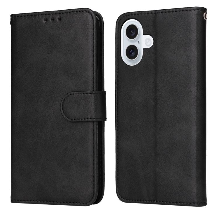 Classic Calf Texture Flip Leather Phone Case, For iPhone 17e / 16e, For iPhone 17 Pro Max, For iPhone 17 Pro, For iPhone 17, For iPhone Air, For iPhone 16 Pro Max, For iPhone 16 Pro, For iPhone 16 Plus, For iPhone 16