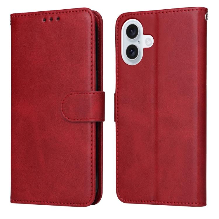 Classic Calf Texture Flip Leather Phone Case, For iPhone 17e / 16e, For iPhone 17 Pro Max, For iPhone 17 Pro, For iPhone 17, For iPhone Air, For iPhone 16 Pro Max, For iPhone 16 Pro, For iPhone 16 Plus, For iPhone 16
