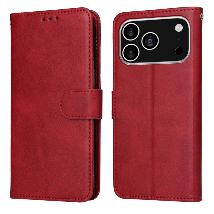 Classic Calf Texture Flip Leather Phone Case, For iPhone 17e / 16e, For iPhone 17 Pro Max, For iPhone 17 Pro, For iPhone 17, For iPhone Air, For iPhone 16 Pro Max, For iPhone 16 Pro, For iPhone 16 Plus, For iPhone 16