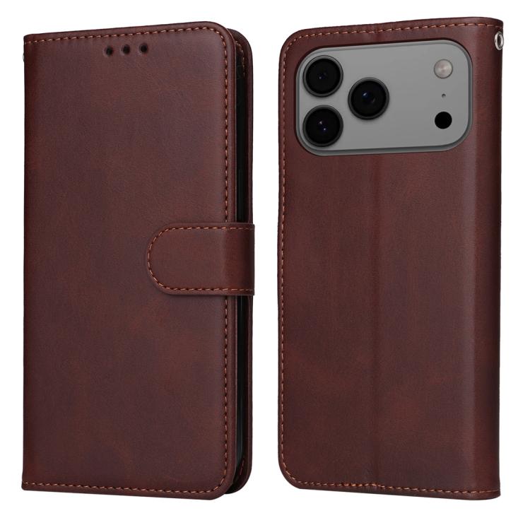 Classic Calf Texture Flip Leather Phone Case, For iPhone 17e / 16e, For iPhone 17 Pro Max, For iPhone 17 Pro, For iPhone 17, For iPhone Air, For iPhone 16 Pro Max, For iPhone 16 Pro, For iPhone 16 Plus, For iPhone 16