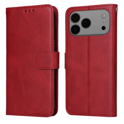 Classic Calf Texture Flip Leather Phone Case, For iPhone 17e / 16e, For iPhone 17 Pro Max, For iPhone 17 Pro, For iPhone 17, For iPhone Air, For iPhone 16 Pro Max, For iPhone 16 Pro, For iPhone 16 Plus, For iPhone 16