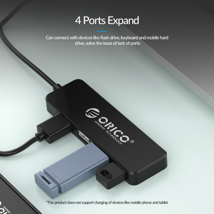 ORICO FL01-BK 4 Ports USB 2.0 HUB Expand Converter, FL01