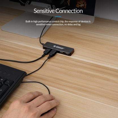 ORICO FL01-BK 4 Ports USB 2.0 HUB Expand Converter, FL01