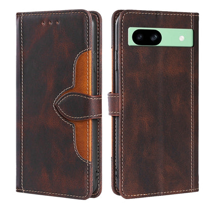 Skin Feel Magnetic Buckle Leather Phone Case, For Google Pixel 10a, For Google Pixel 9 Pro XL, For Google Pixel 9, For Google Pixel 8a