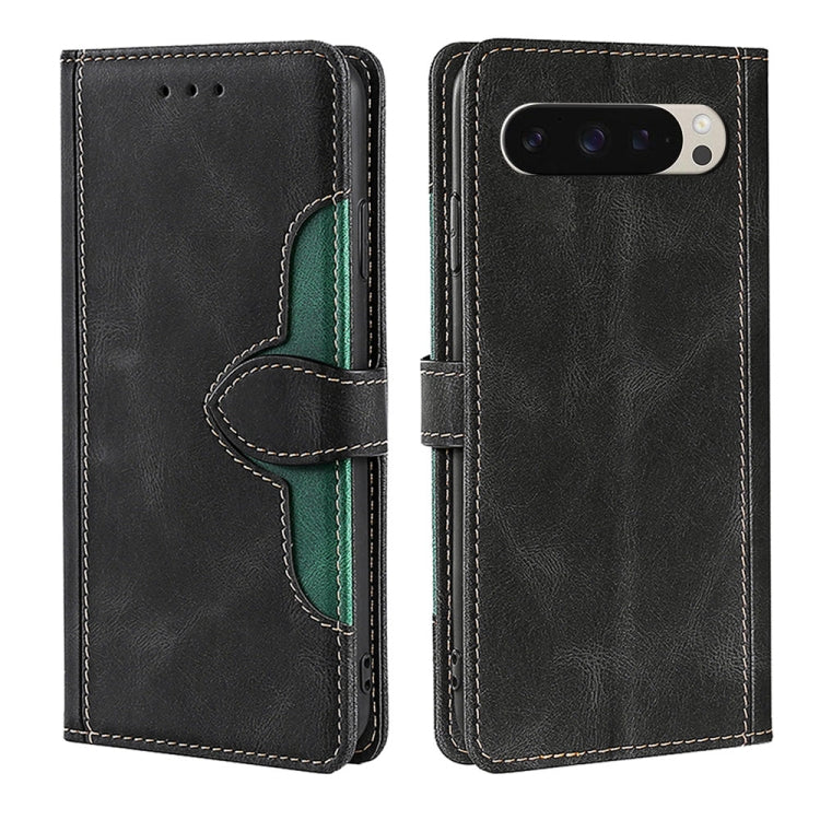Skin Feel Magnetic Buckle Leather Phone Case, For Google Pixel 10a, For Google Pixel 9 Pro XL, For Google Pixel 9, For Google Pixel 8a