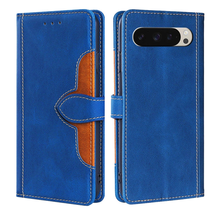 Skin Feel Magnetic Buckle Leather Phone Case, For Google Pixel 10a, For Google Pixel 9 Pro XL, For Google Pixel 9, For Google Pixel 8a