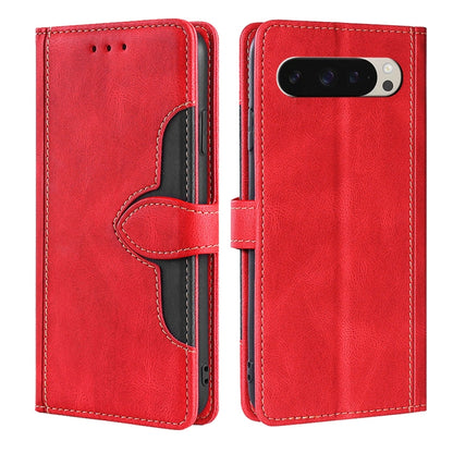 Skin Feel Magnetic Buckle Leather Phone Case, For Google Pixel 10a, For Google Pixel 9 Pro XL, For Google Pixel 9, For Google Pixel 8a